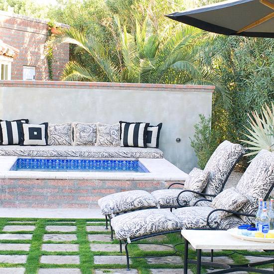 10 ideias para parede de gesso para piscina de jardim