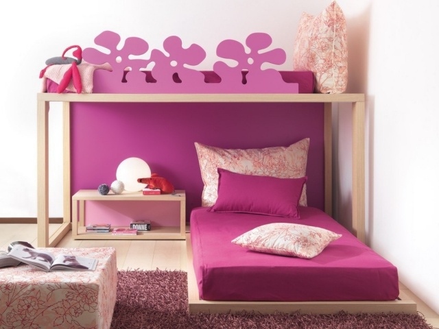 Quarto infantil-tecidos-têxteis-roupa de cama-roxo-meninas-idéias de quarto