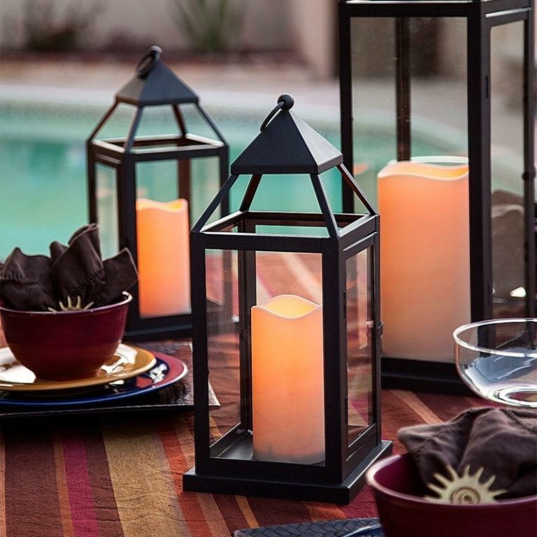 ideias para luzes externas decorações de mesa velas toalhas de mesa toalha de mesa