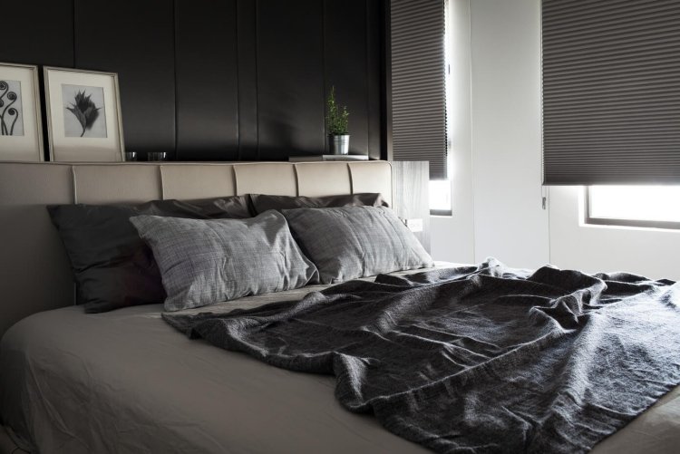 bege-quarto-cama-linho-cinza-neutro-moderno-design interior