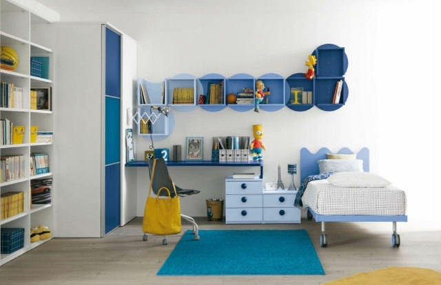 Quarto infantil totalmente feito pelo fabricante italiano Battistella