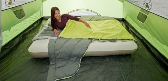 Ideias para dormir em acampamento com colchão de ar