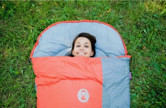 Ideias de design de natureza para tenda saco de dormir