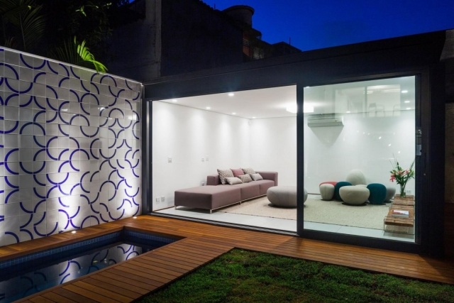 iluminação-piscina-casa-relaxar-quarto-porta corrediça