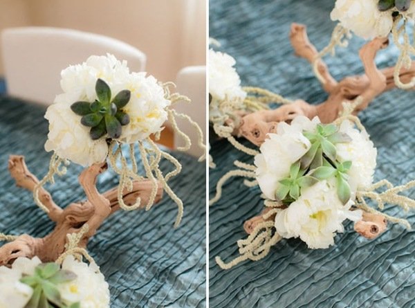 DIY-Floral-decoração-mesa-videira-madeira