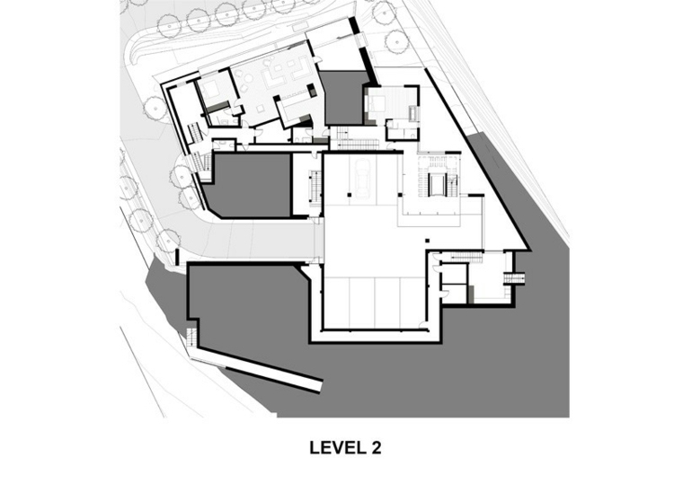 móveis de estilo minimalista planta do segundo andar sala quarto