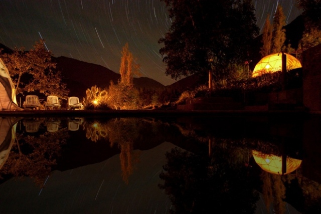 elqui domos hotel chile piscina terraço céu estrelado