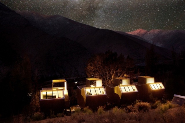 elqui domos hotel chile rdm arquitectura cabanas telhado de vidro