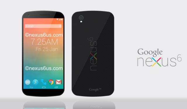 Conceito de telefone móvel Google Nexus 6-google-market-outubro-2014