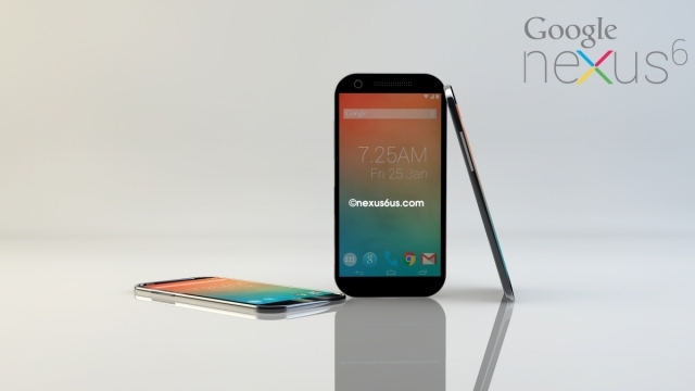 Apresentado mercado de smartphones Google Nexus 6 em outubro de 2014