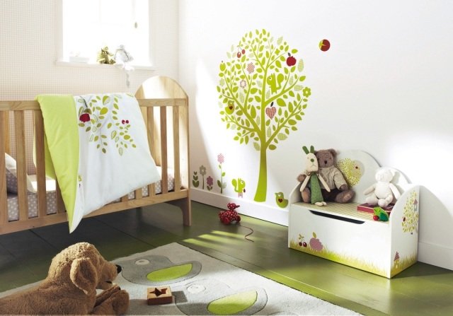 wall-design-child room-wall-sticker-green-tree