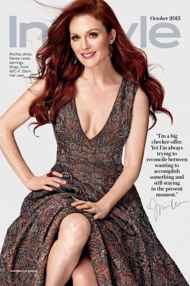 julianne moore instyle magazine outubro 2013 look slim