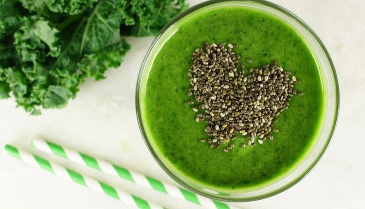 sementes verdes-smoothies-emagrecimento-diet-chia com baixas calorias