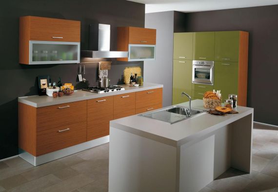 Cozinha-acordo-Feng-Shui-design-cores quentes