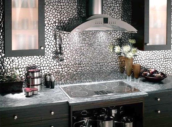 Cozinha-splashback-ideias-azulejo-espelho-pedras de rio