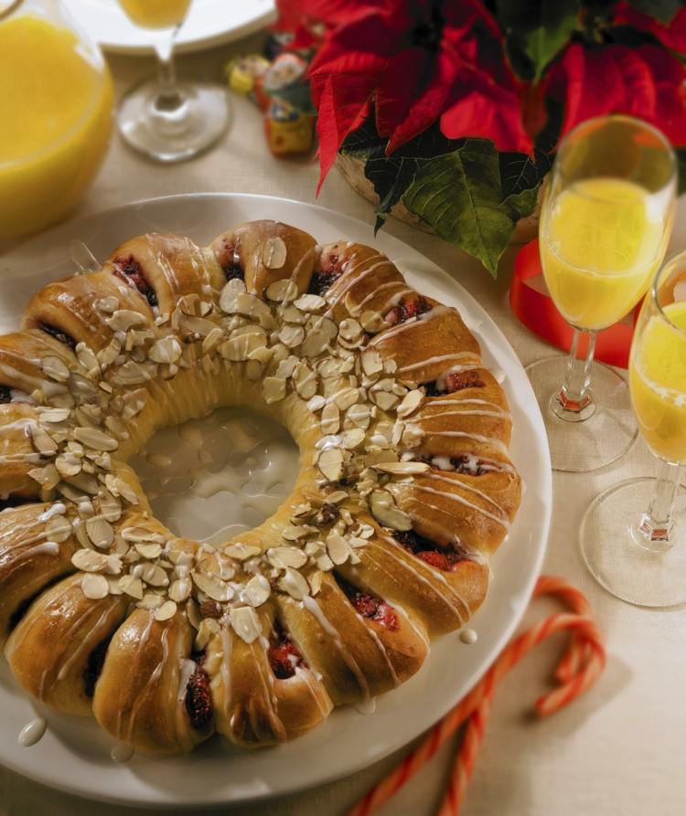 Receitas de bolo de Natal prepare o café da manhã você mesmo