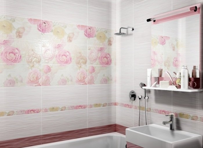 pequeno-banheiro-parede-azulejos-ideias-creme-rosa-rosa