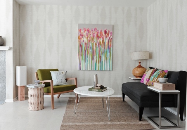 minimal-art-living-room-abstract-painting-flowers