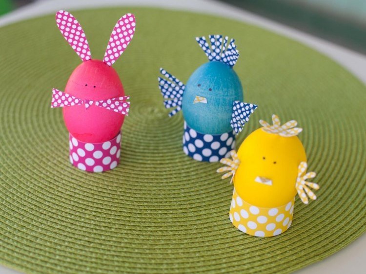 papel colorido tinker-spring-easter-children-ideas-egg-cup-chick-rabbit-colored