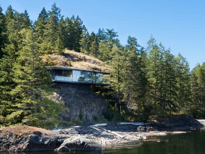 arquitetura moderna-falch-roof-rock-built-glass-fachada