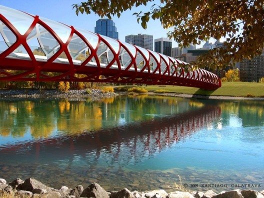 ponte moderna de Santiago Calatrava