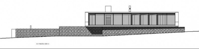 plano de arquitetura de esboço de casa de ônibus