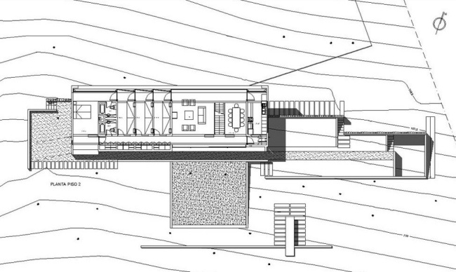 planta baixa omnibus gubbins arquitectos