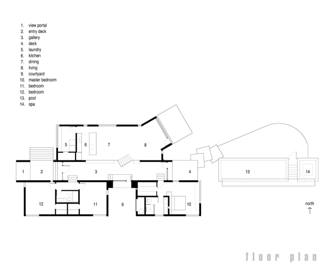 planta térrea de garcia arizona casa sólida moderna