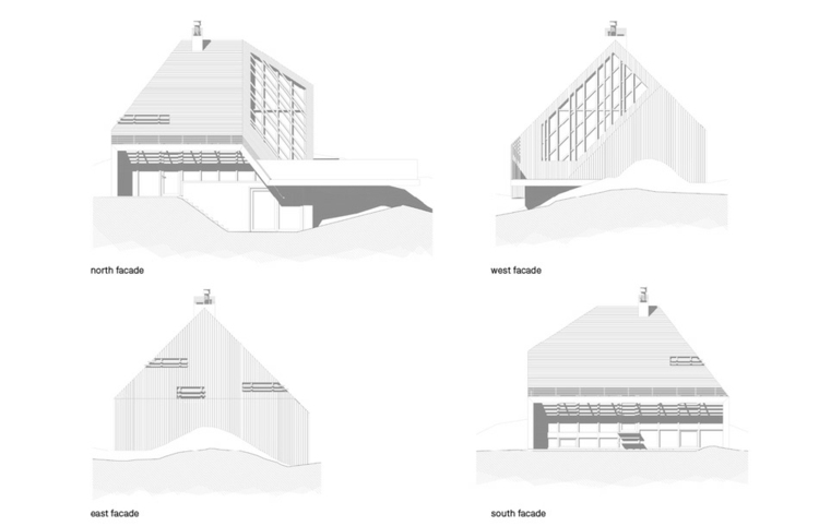 planejar arquitetura casa janelas no telhado ideia de projeto