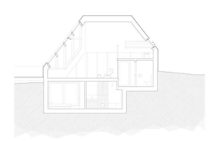 construção de janelas de telhado de casa níveis de ideia de quarto de porão