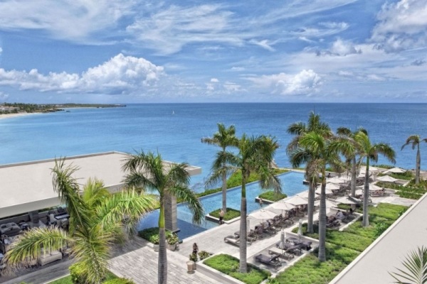 hotel caribenho de luxo Viceroy Anguilla view