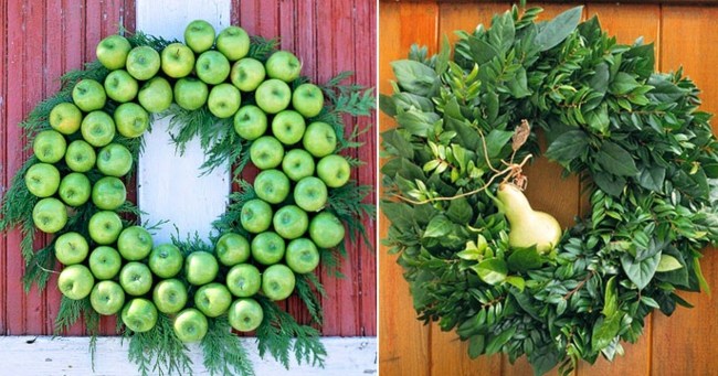 Crie ideias para plantas perenes de porta de Natal