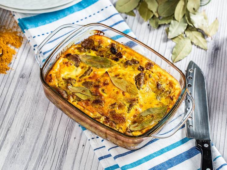 Receitas da África Ocidental Bobotie faz para você um prato rápido e picante