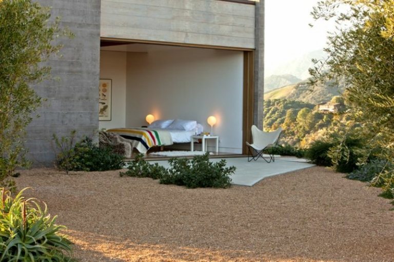 casa de fim de semana com piscina quarto terraço aberto privacidade